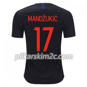 Koszulka Chorwacja Mandžukić 17 Precz Mistrzostwa Świata 2018 - Koszulki Piłkarskie